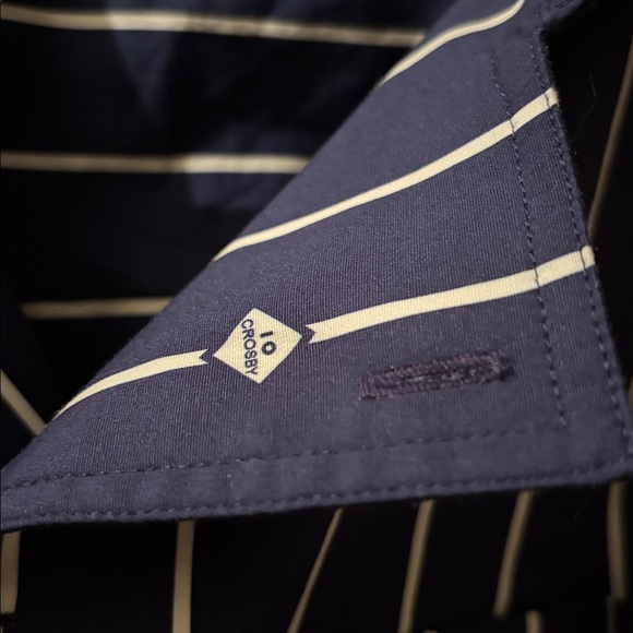 10 Crosby Derek Lam Blue and White Striped Dress - Picture 8 of 10